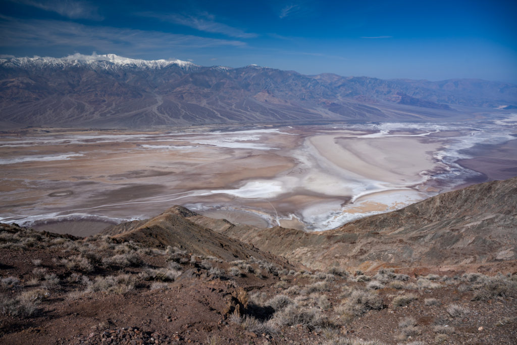 Death Valley from Dantes View, 5,452ft (1662 m)